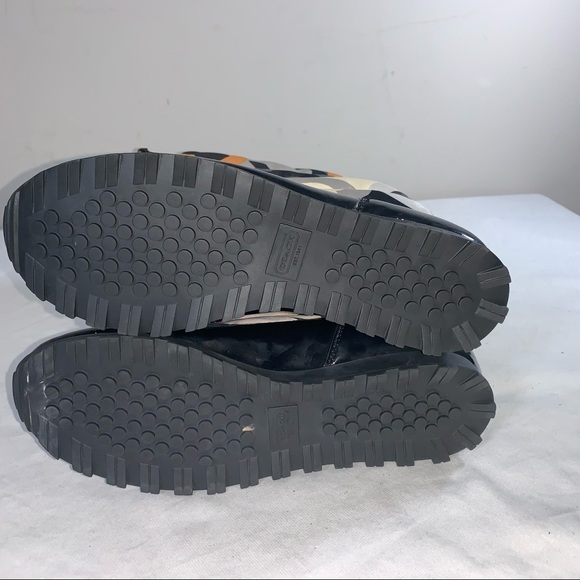 COACH OPTIC ART SIGNATURE LOGO JOLT Puffy BOOTS - Picture 8 of 12